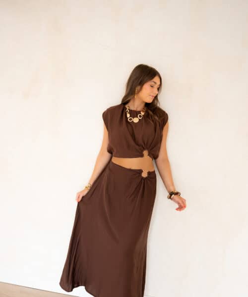 Xenia Set Brown