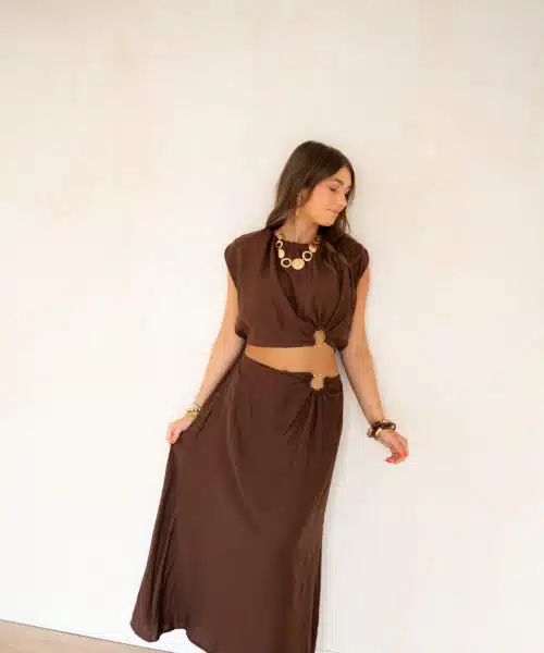 Xenia Set Brown