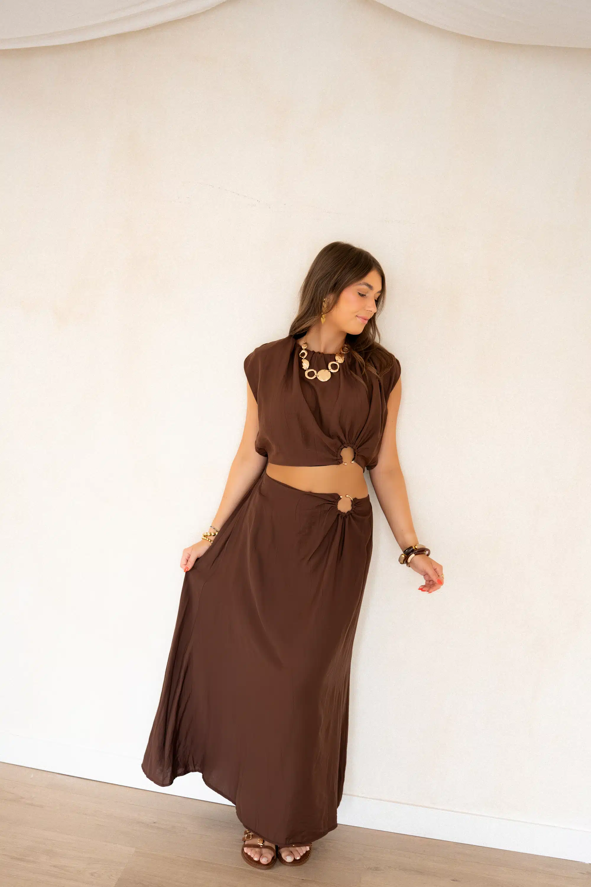 Xenia Set Brown