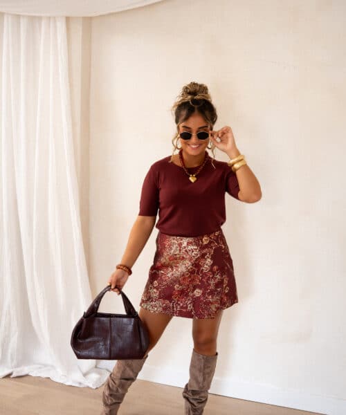 Lois Soft Top Bordeaux - Afbeelding 5