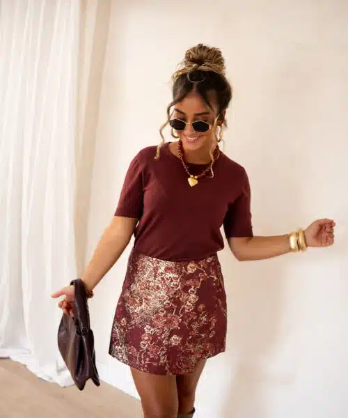 Lois Soft Top Bordeaux - Afbeelding 2