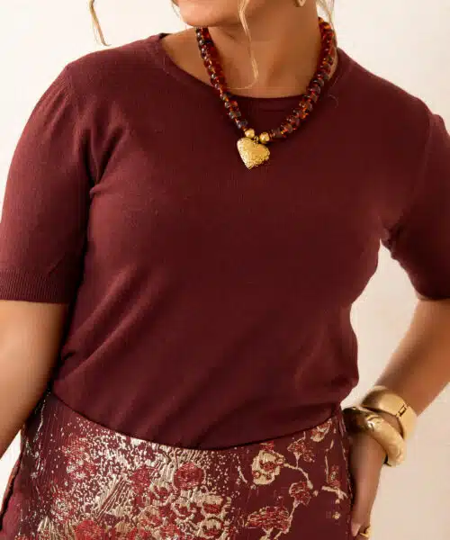 Lois Soft Top Bordeaux