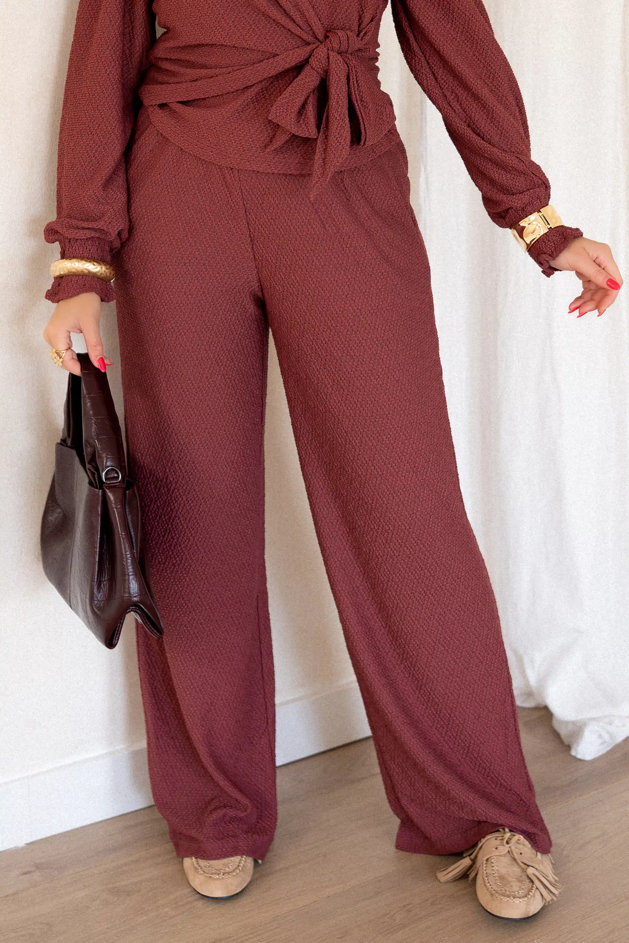 Lofty Manner Pant Mea Brick Red