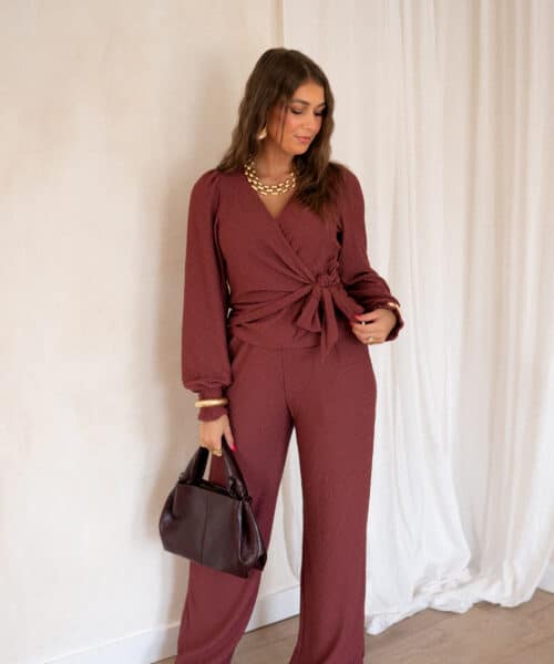 Lofty Manner Pant Mea Brick Red - Afbeelding 4