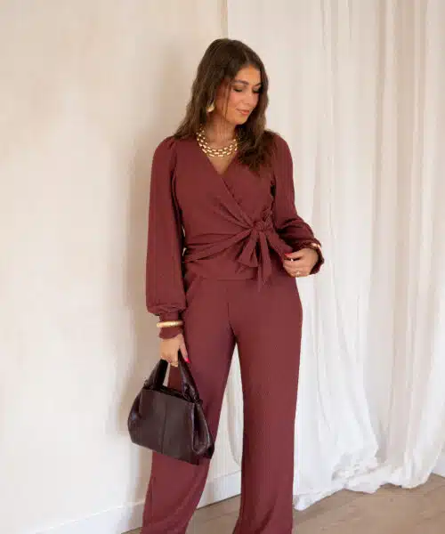 Lofty Manner Pant Mea Brick Red - Afbeelding 4