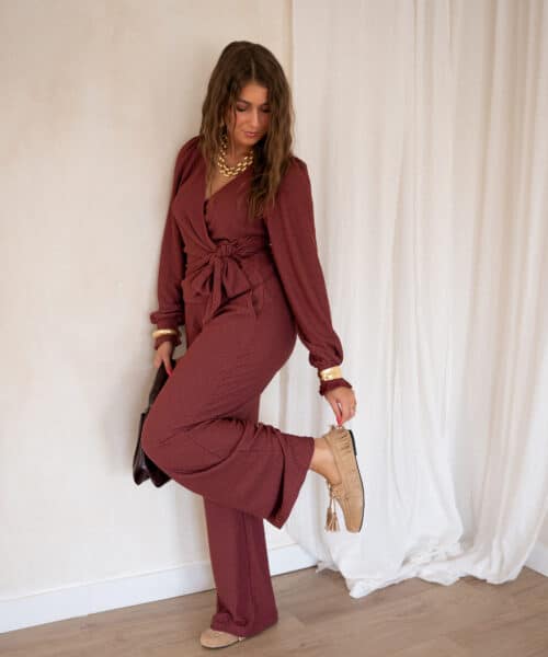 Lofty Manner Pant Mea Brick Red - Afbeelding 6