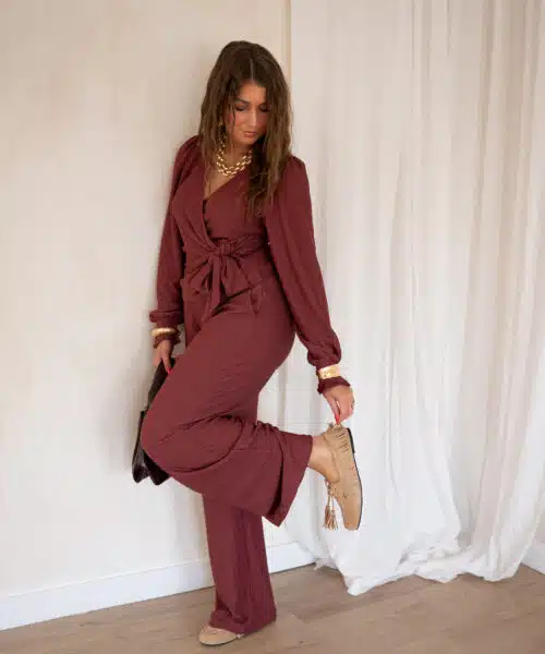 Lofty Manner Pant Mea Brick Red - Afbeelding 6