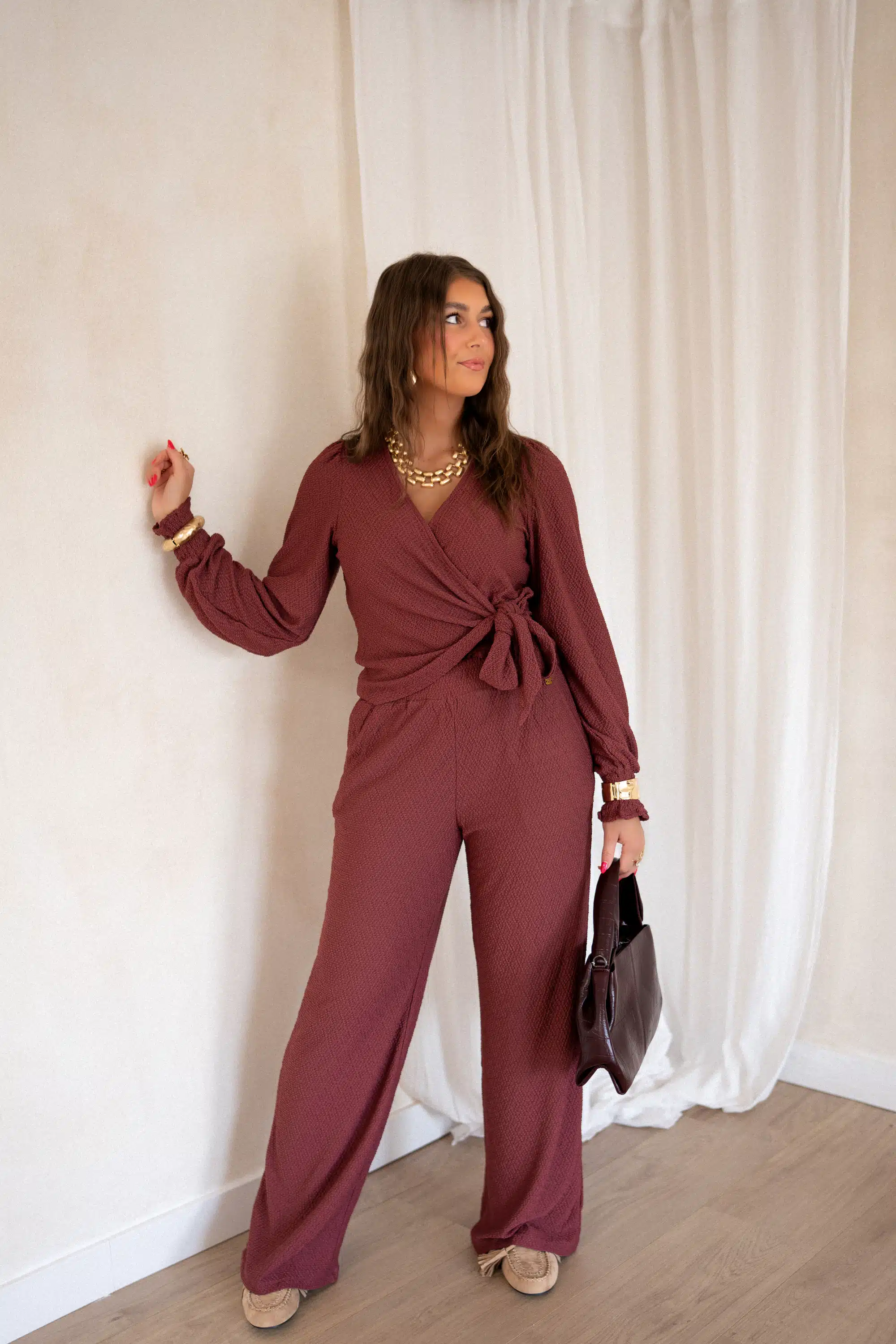 Lofty Manner Pant Mea Brick Red - Afbeelding 5
