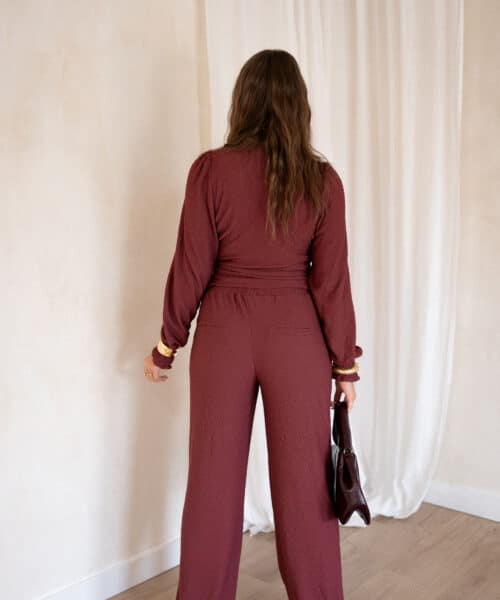 Lofty Manner Pant Mea Brick Red - Afbeelding 3
