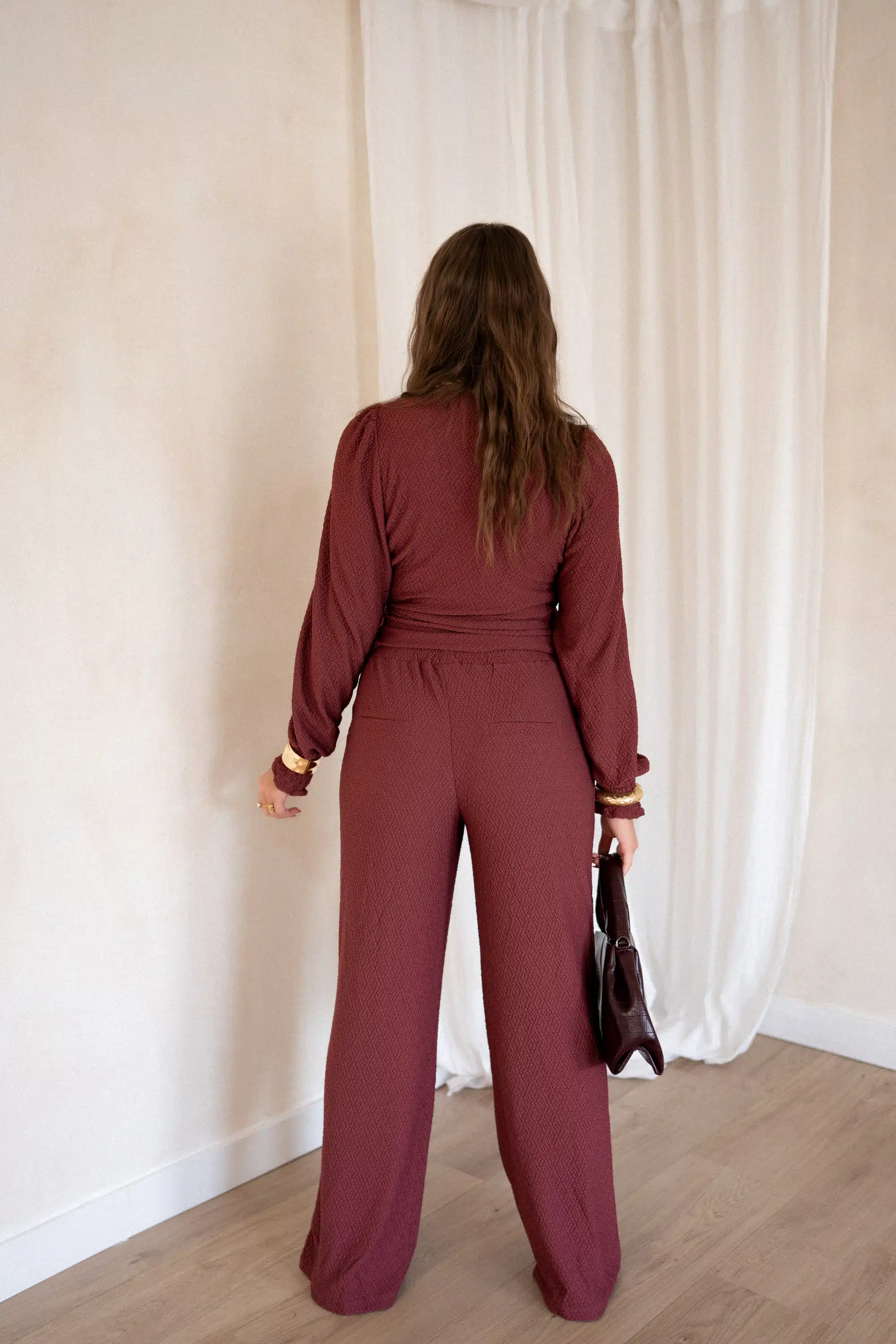 Lofty Manner Pant Mea Brick Red - Afbeelding 3