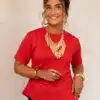 Cece Top Red