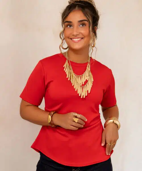 Cece Top Red