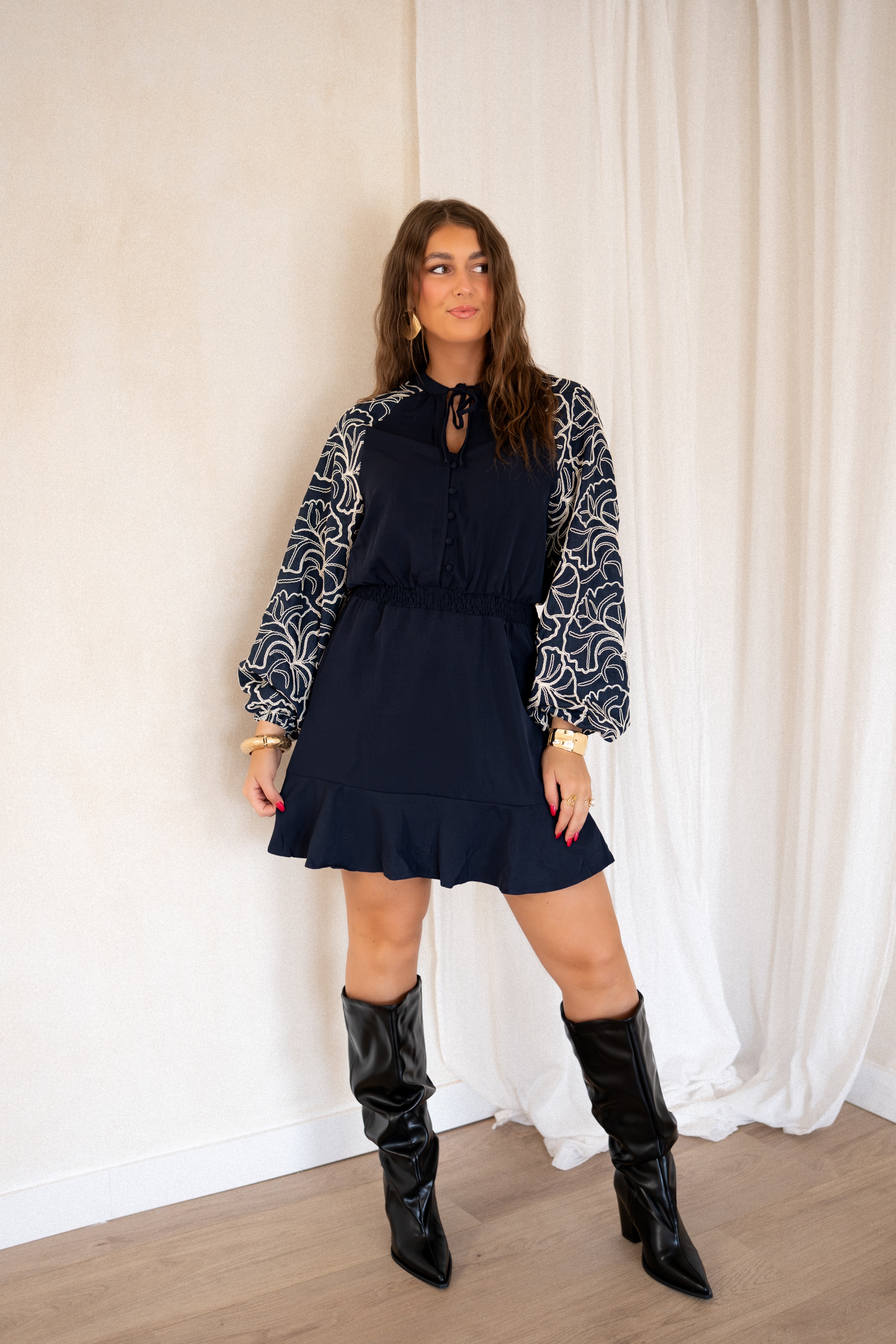 Lofty Manner Dress Ivra Dark Blue - Afbeelding 5