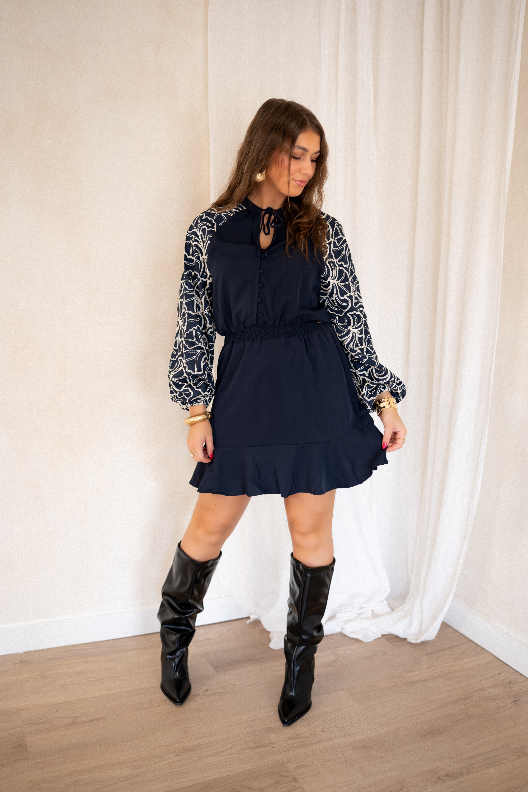 Lofty Manner Dress Ivra Dark Blue - Afbeelding 6
