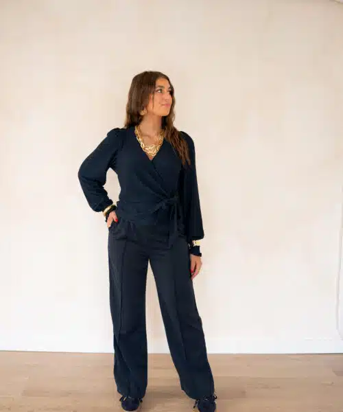Lofty Manner Pant Inna Dark Blue - Afbeelding 5
