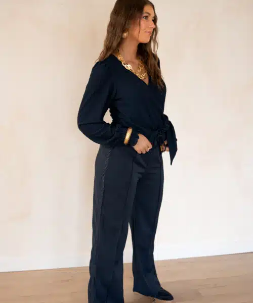 Lofty Manner Pant Inna Dark Blue - Afbeelding 3