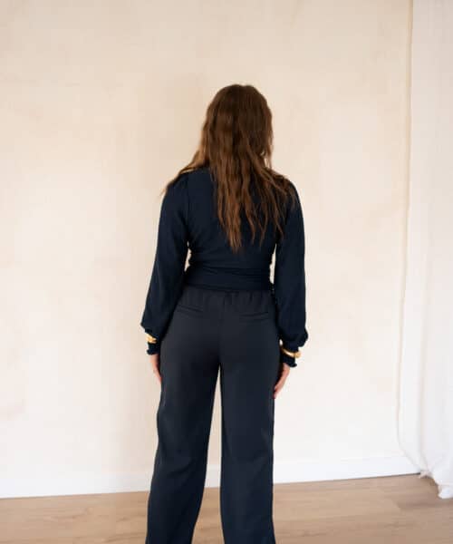 Lofty Manner Pant Inna Dark Blue - Afbeelding 4