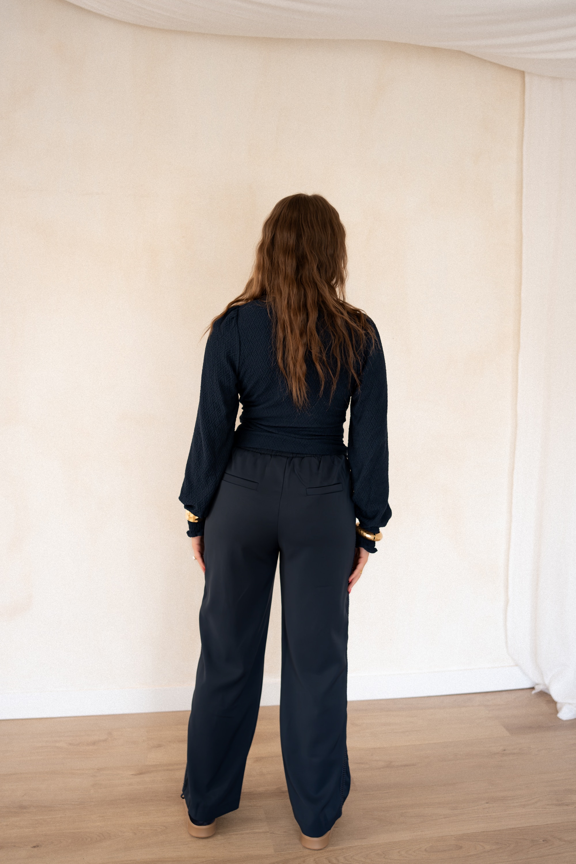 Lofty Manner Pant Inna Dark Blue - Afbeelding 4