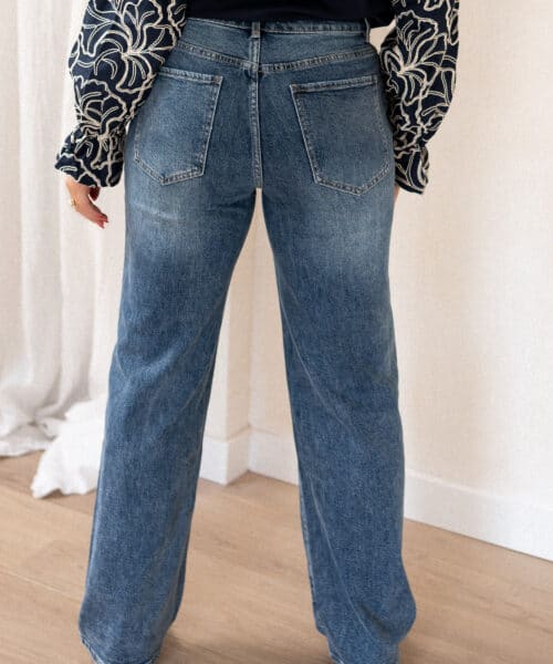 Alternative view of Lola Loose Straight Jeans 6285-2