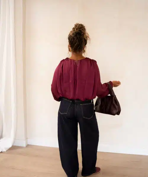 Sura Blouse Bordeaux^ - Afbeelding 8