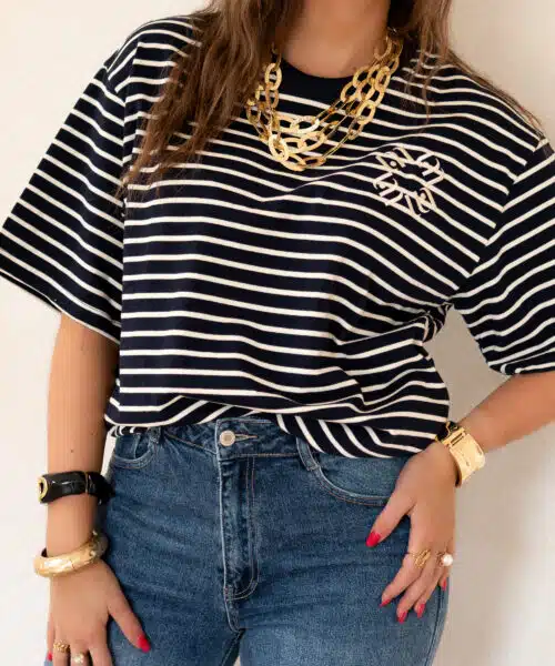 Lofty Manner Tshirt Imma Dark Blue