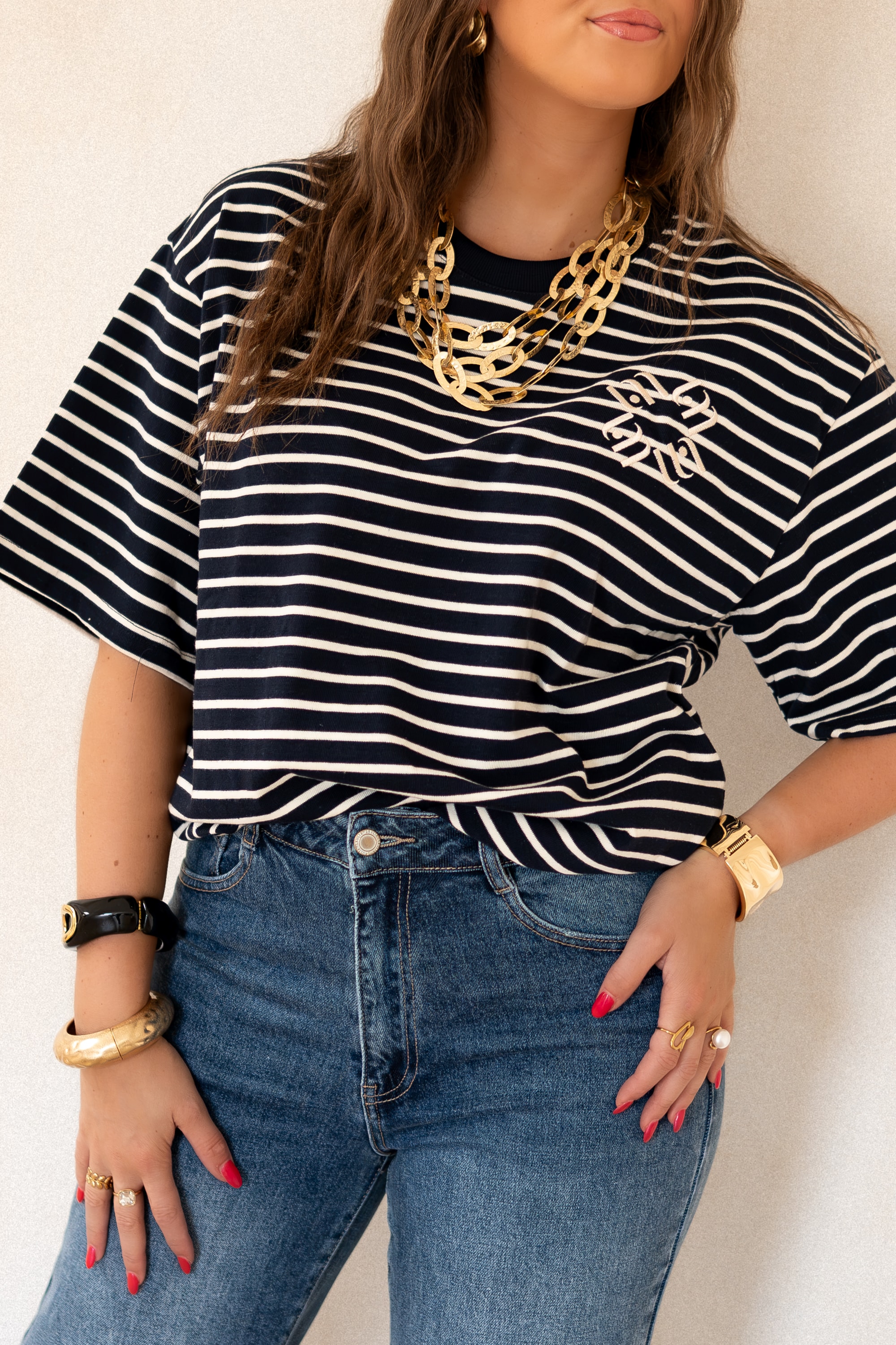 Lofty Manner Tshirt Imma Dark Blue