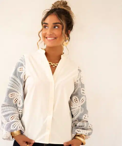 Lofty Manner Blouse Ismay Cream - Afbeelding 7