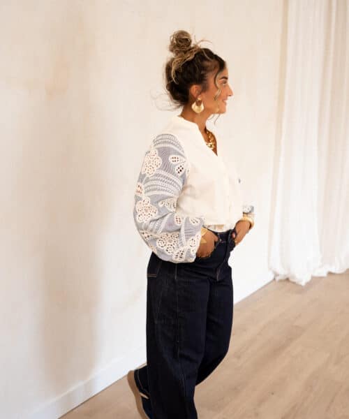 Lofty Manner Blouse Ismay Cream - Afbeelding 4