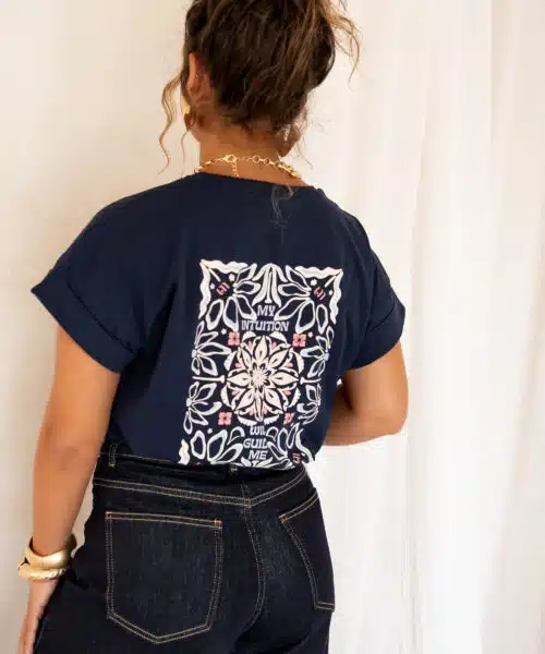 Lofty Manner Tshirt Isole Dark Blue - Afbeelding 3