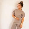 Licia Lace Set Taupe -