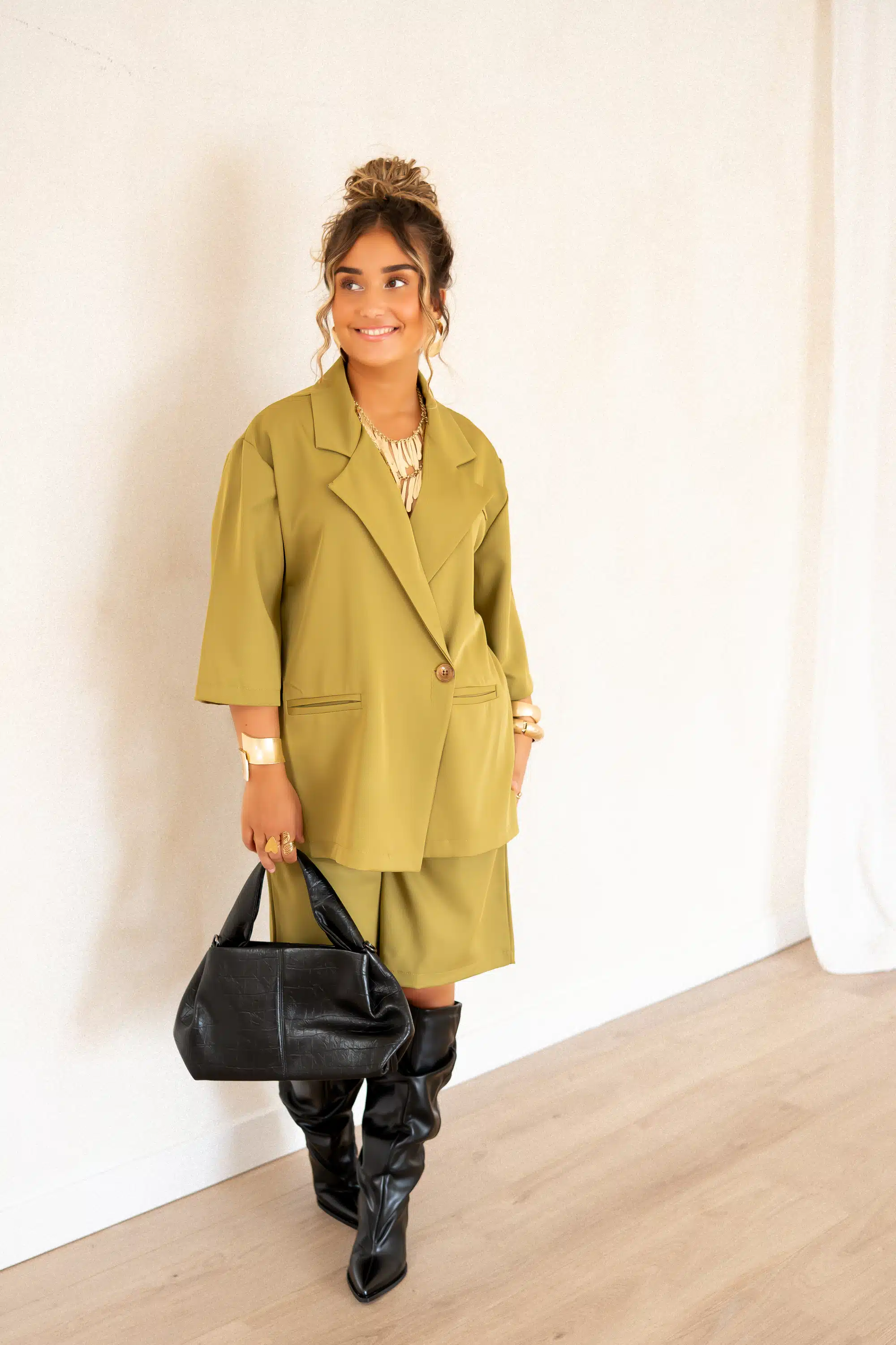 Yoelle Set Olive - Afbeelding 2