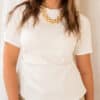 Cece Top White