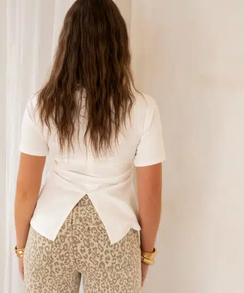 Alternative view of Cece Top White