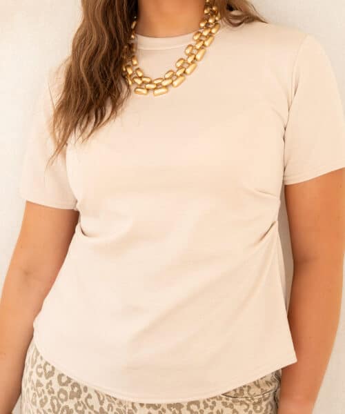 Alternative view of Cece Top Beige