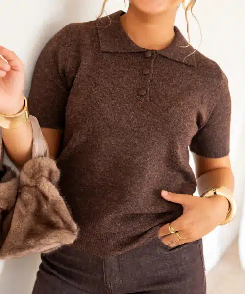 Alternative view of Noe Sweater Brown #