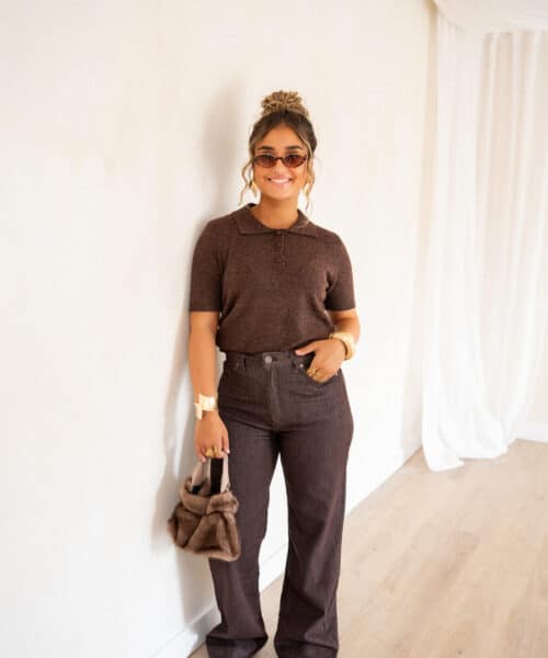 Noe Sweater Brown # - Afbeelding 3