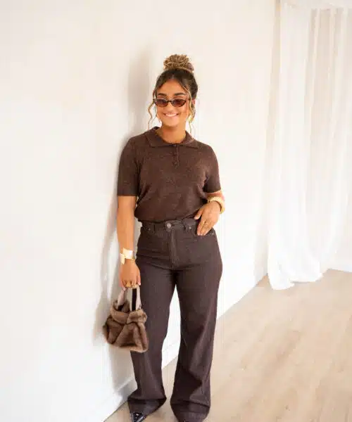 Noe Sweater Brown # - Afbeelding 4
