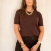 Lois Soft Top Brown