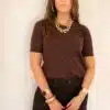 Lois Soft Top Brown