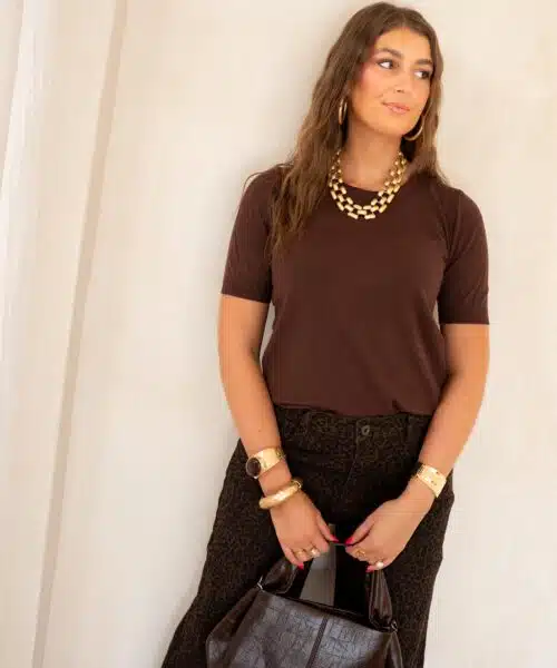 Lois Soft Top Brown - Afbeelding 3