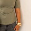 Cece Top Khaki