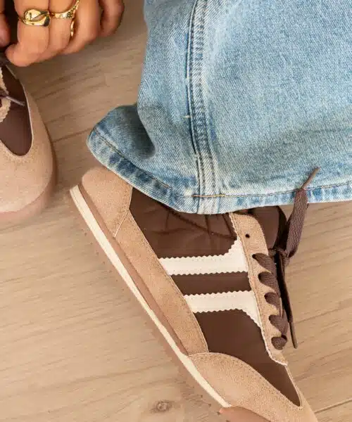 Alternative view of Naomi Sneakers Brown Taupe