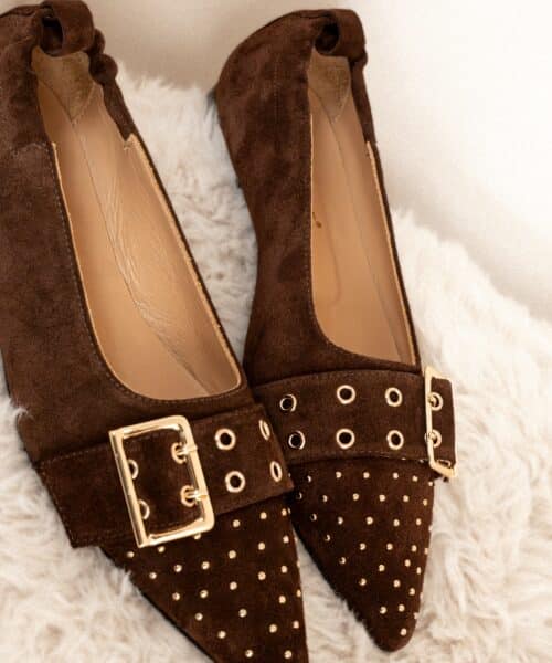 Alternative view of Babouche Ballerina Vive Brown